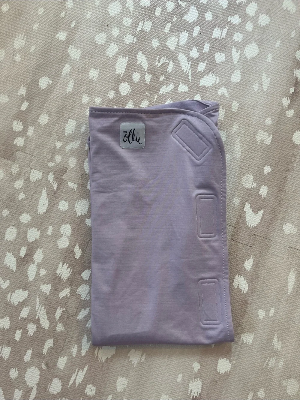 Lavender Ollie Sleep Swaddle w/ laundry bag